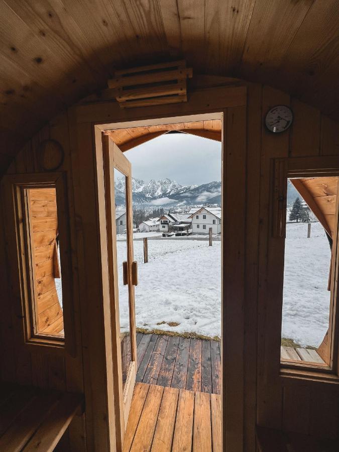 Das Blockhaus Гозау Экстерьер фото